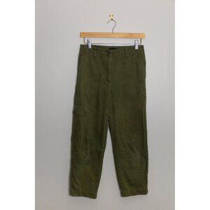 Talbots Supersoft Green Cargo Pant Sz 2
